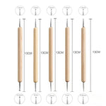 10-Piece Pottery Tool Set Clay Sculpting Carving Kit for Beginners - DIY Ceramic Clay Art Supplies