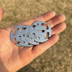 مشابك حبال من الفولاذ المقاوم للصدأ بدون عقدة لحبال التخييم 2-4 مم، 4 قطع من COOL CAMP