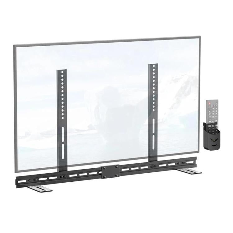 حامل مكبر صوت وشريط صوت تلفاز جداري طويل بدون حفر، JJ-9452-B-0