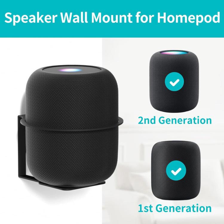 حامل مكبر صوت جداري لجهاز Apple HomePod 2 / HomePod، JJ-9214