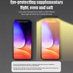 Portable Magnetic Mobile Phone Night Reading Eye Protection Lamp