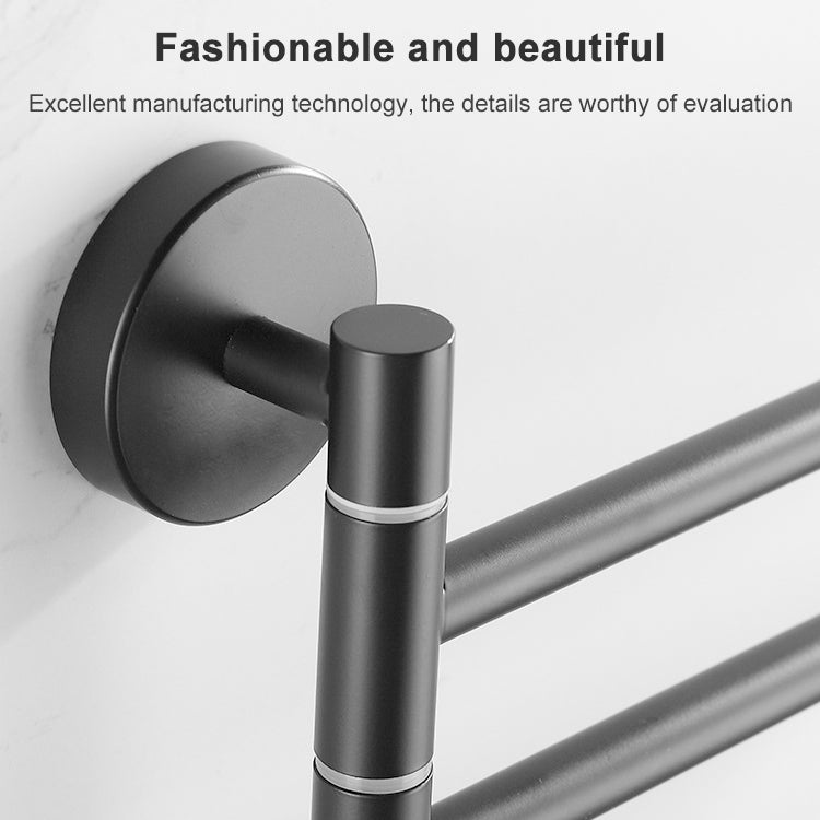 عصا منشفة من الفولاذ المقاوم للصدأ، رف منشفة دوار، حمام، مطبخ، مثبت على الحائط، حامل رف مصقول، مصقول بعصوين، مصقول بثلاث عصي، مصقول بأربع عصي، مصقول بخمس عصي