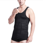 3PCS Men Slimming Body Shaper Vest Underwear, XXL, S, L, M, XL