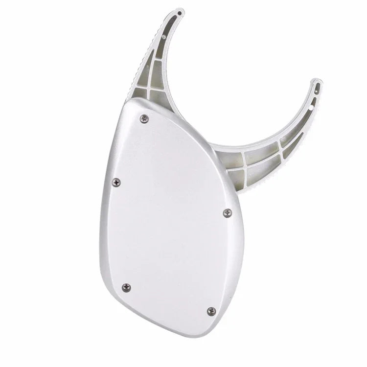 0-50MM Electronic Digital Display Fat Measurement Caliper Waist Circumference Ruler, Silver