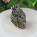 4 PCS/Set Mini Simulation Owl Gardening Decorative Animal Ornaments, Animal Ornaments