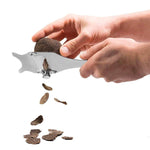 Fork-shaped Chocolate Planer Stainless Steel Truffle Slicer Cheese Grater, Cheese Slicer 6