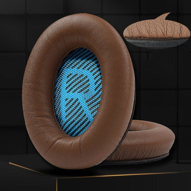 غطاء سماعة جلد غنم لسماعات BOSE QC 15 / 25 / 35 2 قطعة