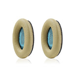 غطاء سماعة جلد غنم لسماعات BOSE QC 15 / 25 / 35 2 قطعة