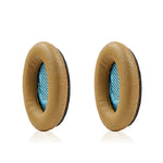 غطاء سماعة جلد غنم لسماعات BOSE QC 15 / 25 / 35 2 قطعة