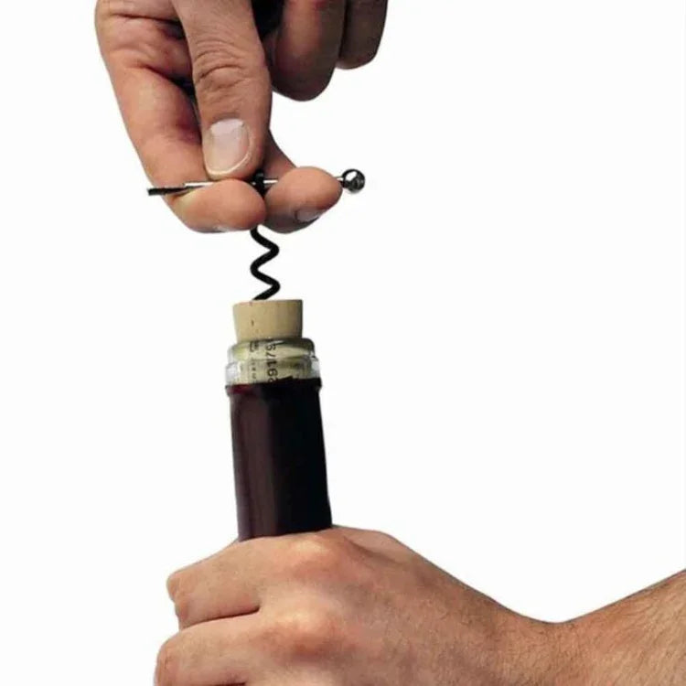 فتاحة زجاجات صغيرة محمولة في الهواء الطلق، مفتاح فتاحة زجاجات نبيذ أحمر متعددة الوظائف مع سلسلة مفاتيح، أداة بقاء للتخييم