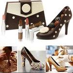 3D Chocolate Mold Fondant Cake Ladies High Heel Mold