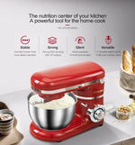 Kitchen Food Mixer Vertical Mixer with Splash Guard, Food Mixer