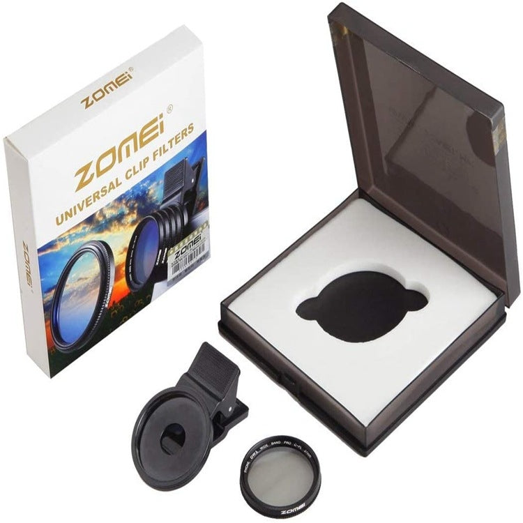 فلتر كاميرا ZOMEI 37MM CPL مستقطب عدسة خارجية للهاتف المحمول، 37MM