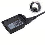 قاعدة شحن لسامسونج Gear 2 R380 مع كابل USB (أسود)