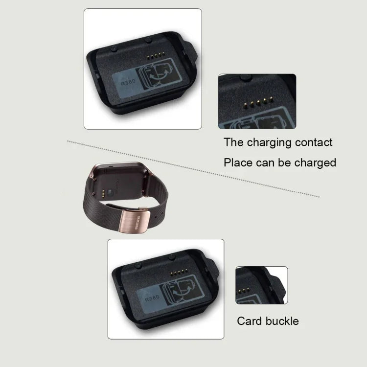 قاعدة شحن لسامسونج Gear 2 R380 مع كابل USB (أسود)
