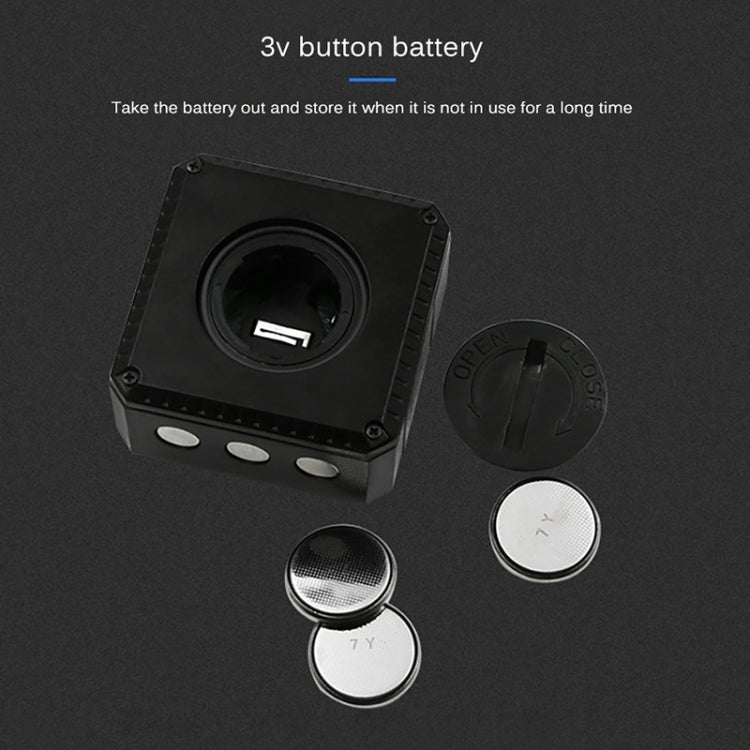 مسطرة زاوية مغناطيسية قوية قابلة للطي متعددة الزوايا مع شاشة رقمية، مقياس ميلان