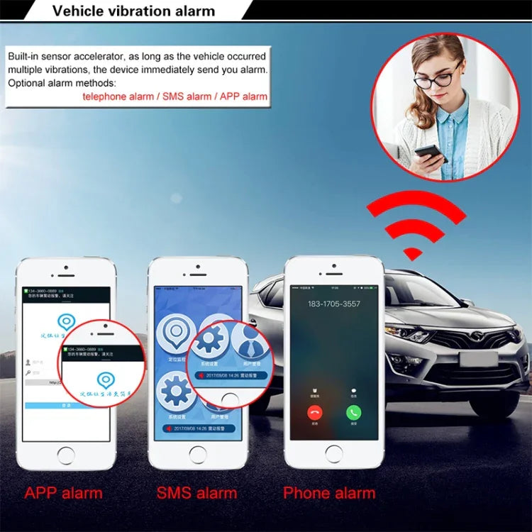 جهاز تتبع سيارات وشاحنات GT106 GSM GPRS GPS، GT106