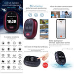 سلسلة تعقب ذكية صغيرة بشاشة لمس REACHFAR RF-V45-B، تدعم SOS / كاميرا / إدارة الصحة / 4G LTE، لأمريكا الشمالية / أمريكا الجنوبية / أستراليا، RF-V45-B شاشة لمس