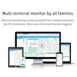 سلسلة تعقب ذكية صغيرة بشاشة لمس REACHFAR RF-V45-B، تدعم SOS / كاميرا / إدارة الصحة / 4G LTE، لأمريكا الشمالية / أمريكا الجنوبية / أستراليا، RF-V45-B شاشة لمس