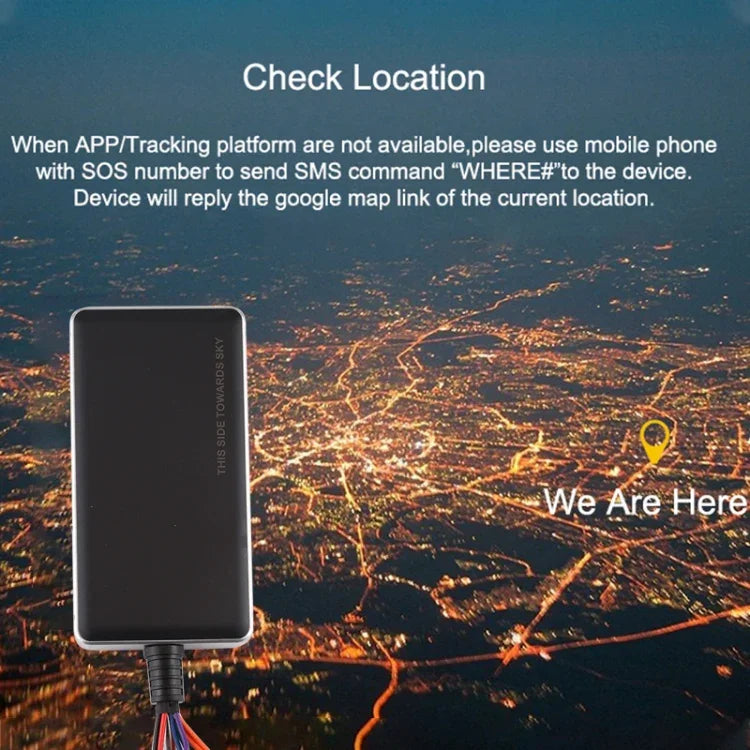 جهاز تعقب GSM / GPS للسيارات والشاحنات GT06N، GT06N