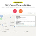 جهاز تتبع سيارات وشاحنات TK108 2G 4PIN في الوقت الحقيقي، يدعم GSM GPRS GPS وAGPS مع مرحل وبطارية، 4PIN