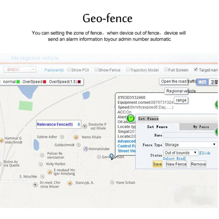 جهاز تتبع سيارات وشاحنات TK108 2G 4PIN في الوقت الحقيقي، يدعم GSM GPRS GPS وAGPS مع مرحل وبطارية، 4PIN