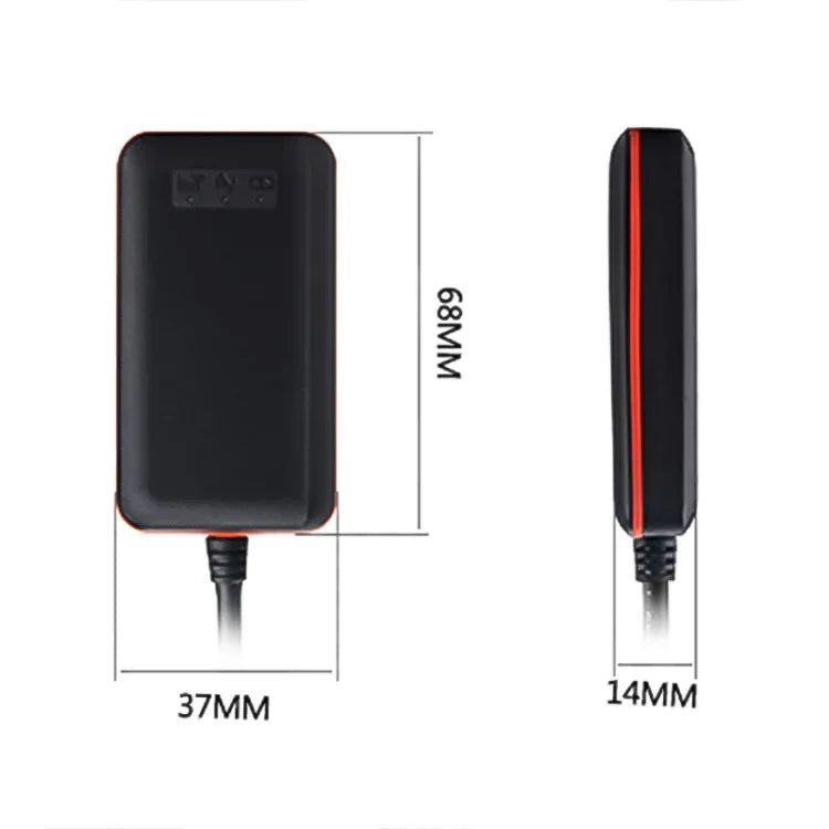 جهاز تتبع سيارات وشاحنات TK108 2G 4PIN في الوقت الحقيقي، يدعم GSM GPRS GPS وAGPS مع مرحل وبطارية، 4PIN