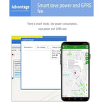 جهاز تتبع سيارات وشاحنات TK202A 2G يدعم GSM GPRS GPS وAGPS، سعة البطارية: 6500 مللي أمبير، 2G 6500mAh