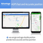 جهاز تتبع سيارات وشاحنات TK202A 2G يدعم GSM GPRS GPS وAGPS، سعة البطارية: 6500 مللي أمبير، 2G 6500mAh