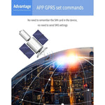 جهاز تتبع سيارات وشاحنات TK202B 2G يدعم GSM GPRS GPS وAGPS، سعة البطارية: 5000 مللي أمبير، 2G 5000mAh