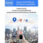 TK203 جهاز تعقب GPS / GPRS / GSM 4G شخصي / للبضائع / للحيوانات الأليفة / للحقائب مع طوق تعقب وتتبع مباشر، TK203