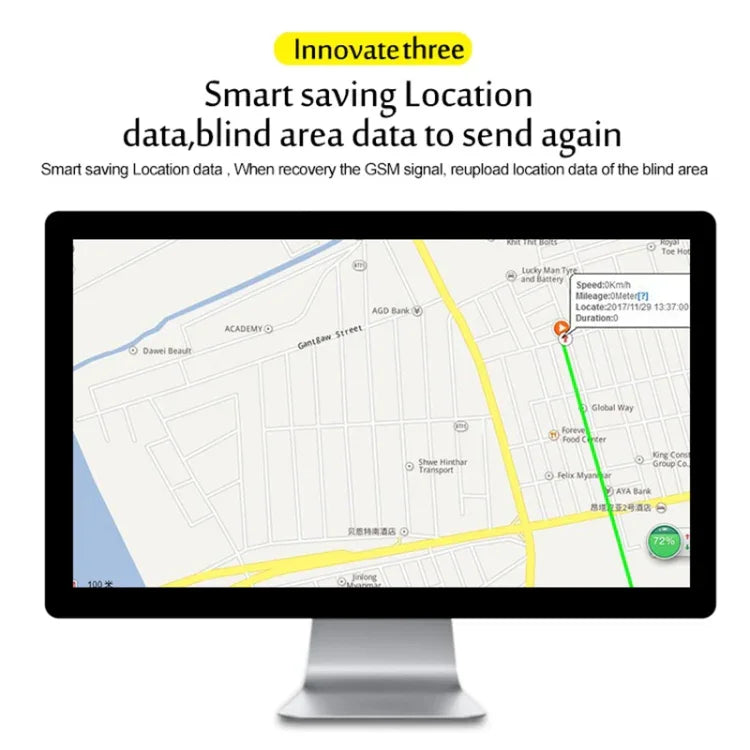 جهاز تتبع سيارات وشاحنات TK205 2G في الوقت الحقيقي، يدعم GSM GPRS GPS وAGPS مع مرحل وبطارية، TK205