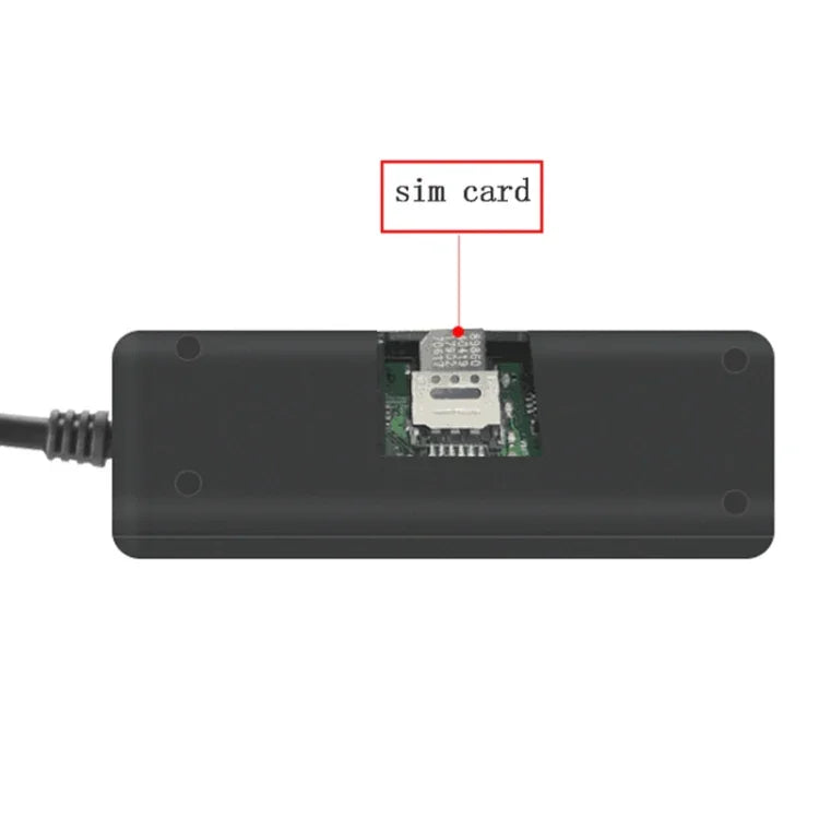 جهاز تتبع سيارات وشاحنات TK205 2G في الوقت الحقيقي، يدعم GSM GPRS GPS وAGPS مع مرحل وبطارية، TK205