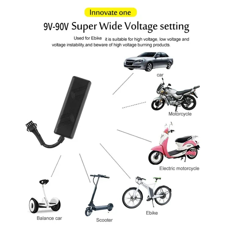 جهاز تتبع سيارات وشاحنات TK205 2G في الوقت الحقيقي، يدعم GSM GPRS GPS وAGPS مع مرحل وبطارية، TK205