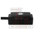 جهاز تعقب GPS GSM GPRS للسيارات والشاحنات TK202A 4G يدعم AGPS، سعة البطارية: 6500 مللي أمبير، 4G 6500 مللي أمبير