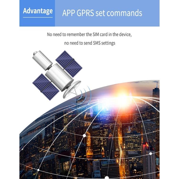 جهاز تتبع سيارات وشاحنات TK202B 4G مع دعم GSM GPRS GPS وAGPS، سعة البطارية: 5000mAh، 4G 5000mAh