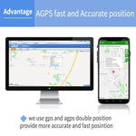 جهاز تتبع سيارات وشاحنات TK202B 4G مع دعم GSM GPRS GPS وAGPS، سعة البطارية: 5000mAh، 4G 5000mAh