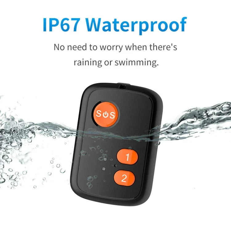 متعقب GPS مقاوم للماء IP67 طراز V51 A 4G LTE 3G 2G GSM مع زر SOS للطوارئ لكبار السن، لأوروبا وآسيا وأفريقيا وأستراليا، طراز V51 A