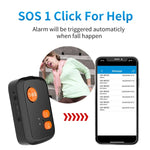 متعقب GPS مقاوم للماء IP67 طراز V51 A 4G LTE 3G 2G GSM مع زر SOS للطوارئ لكبار السن، لأوروبا وآسيا وأفريقيا وأستراليا، طراز V51 A
