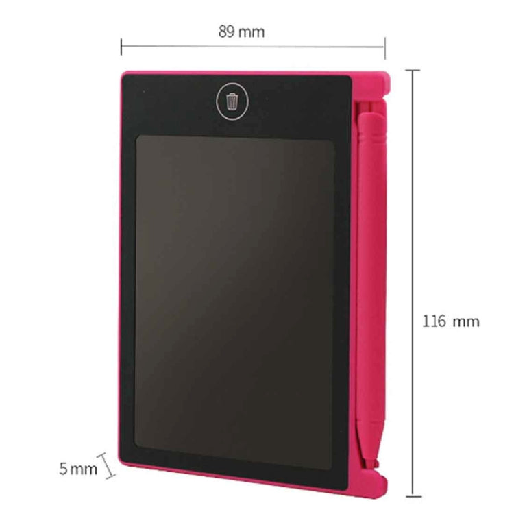 CHUYI 4.4 inch LCD Writing Tablet Portable Electronic Writing Drawing Board Doodle Pads with Stylus for Home School Office, 4.4 inch Pink