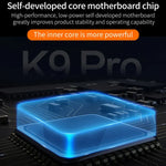 مقياس حرارة K9 Pro بدون تلامس مع حساس ضوء الجسم وحساس مسافة + موزع صابون سائل أوتوماتيكي بدون تلامس بسعة 1000 مل مع قاعدة تثبيت، K9 Pro