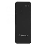مترجم صوتي ذكي محمول T9+ مع WIFI للسفر والأعمال، ترجمة فورية بالذكاء الاصطناعي، يدعم 27 لغة، T9+ أسود