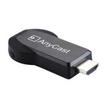 جهاز استقبال لاسلكي M2 Plus لعرض WiFi يدعم Airplay وMiracast وDLNA بدقة 1080P مع وصلة HDMI لتلفاز، متوافق مع iPhone وSamsung والهواتف الذكية الأخرى بنظام أندرويد، M2 Plus