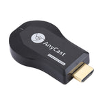 جهاز استقبال لاسلكي M4 Plus لعرض WiFi يدعم Airplay وMiracast وDLNA بدقة 1080P مع وصلة HDMI لتلفاز، متوافق مع iPhone وSamsung والهواتف الذكية الأخرى بنظام أندرويد، M4 Plus