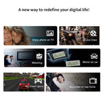 جهاز استقبال لاسلكي M4 Plus لعرض WiFi يدعم Airplay وMiracast وDLNA بدقة 1080P مع وصلة HDMI لتلفاز، متوافق مع iPhone وSamsung والهواتف الذكية الأخرى بنظام أندرويد، M4 Plus