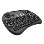 لغة الدعم: الفرنسية لوحة مفاتيح لاسلكية i8 Air Mouse مع لوحة لمس لصندوق Android TV والتلفاز الذكي والكمبيوتر اللوحي والكمبيوتر الشخصي Xbox360 وPS3 وHTPC/IPTV، الفرنسية