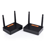 Measy FHD676 Full HD 1080P 3D 5-5.8GHz Wireless HDMI Transmitter (Transmitter + Receiver) Transmission Distance: 200m, Specifications:EU Plug, FHD676 (AU Plug), FHD676 (EU Plug), FHD676 (UK Plug), FHD676 (US Plug)