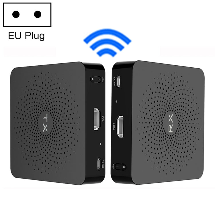 مجموعة نقل لاسلكي Measy W2H بتردد 60 جيجاهرتز بدقة 4K Ultra HD، مسافة الإرسال: 30 م، قابس المملكة المتحدة، 4K