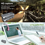 صندوق التقاط فيديو وصوت USB 2.0 من نوع Z27 مع مدخل HDM أنثى وميكروفون إلى HDM أنثى، Z27
