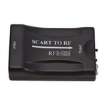 محول فيديو من SCART إلى RF، يدعم RF 67.25 ميجاهرتز، 61.25 ميجاهرتز، SCART إلى RF